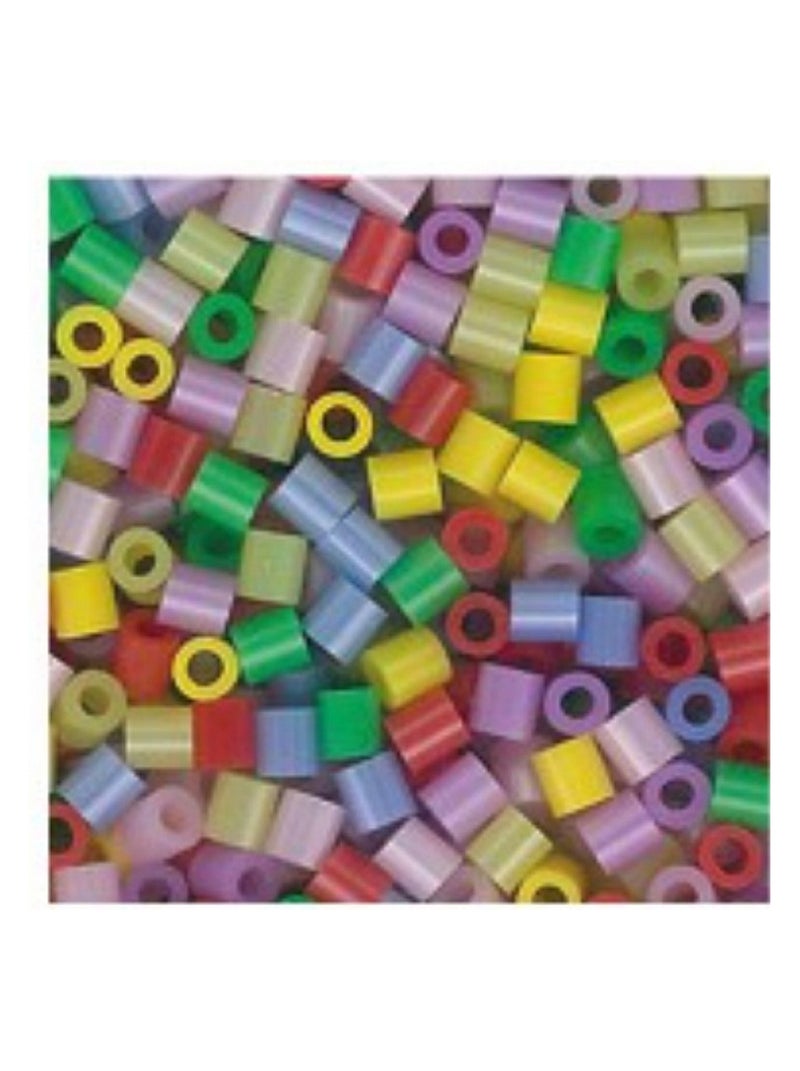 Sachet De 1000 Perles A Repasser Hama Midi Couleurs Assorties Transparentes Loisirs Creatifs 207 53