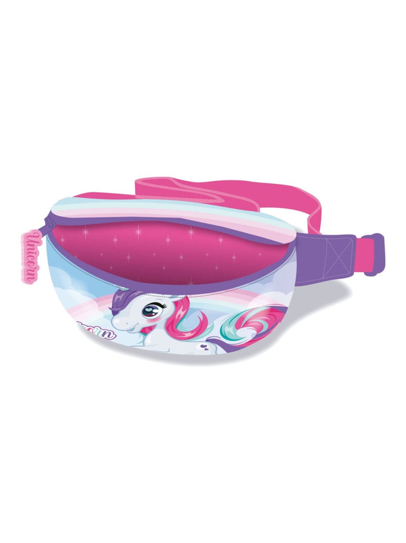 Sacoche - Sac à Bandoulière - Licorne - 27x11x6.5 cm Multicolore - Kiabi