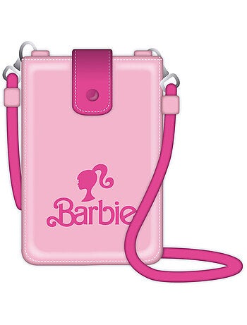 Sacoche - Sac à Bandoulière Rectangle- Barbie - 11x16x3.5 cm
