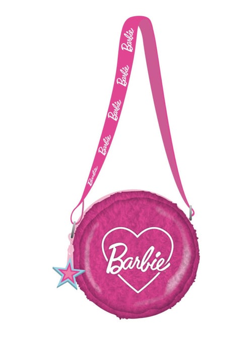 Sacoche - Sac à Bandoulière Rond - Barbie - 16x16x3 cm - Kiabi