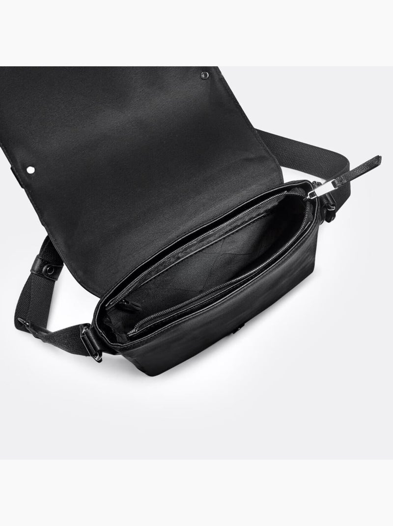 Sacoche à bandoulière Noir - Kiabi