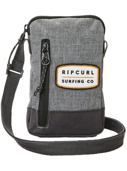Sacoche avec bandoulière Rip Curl "Surfing Go" grise 17 CM - Kiabi