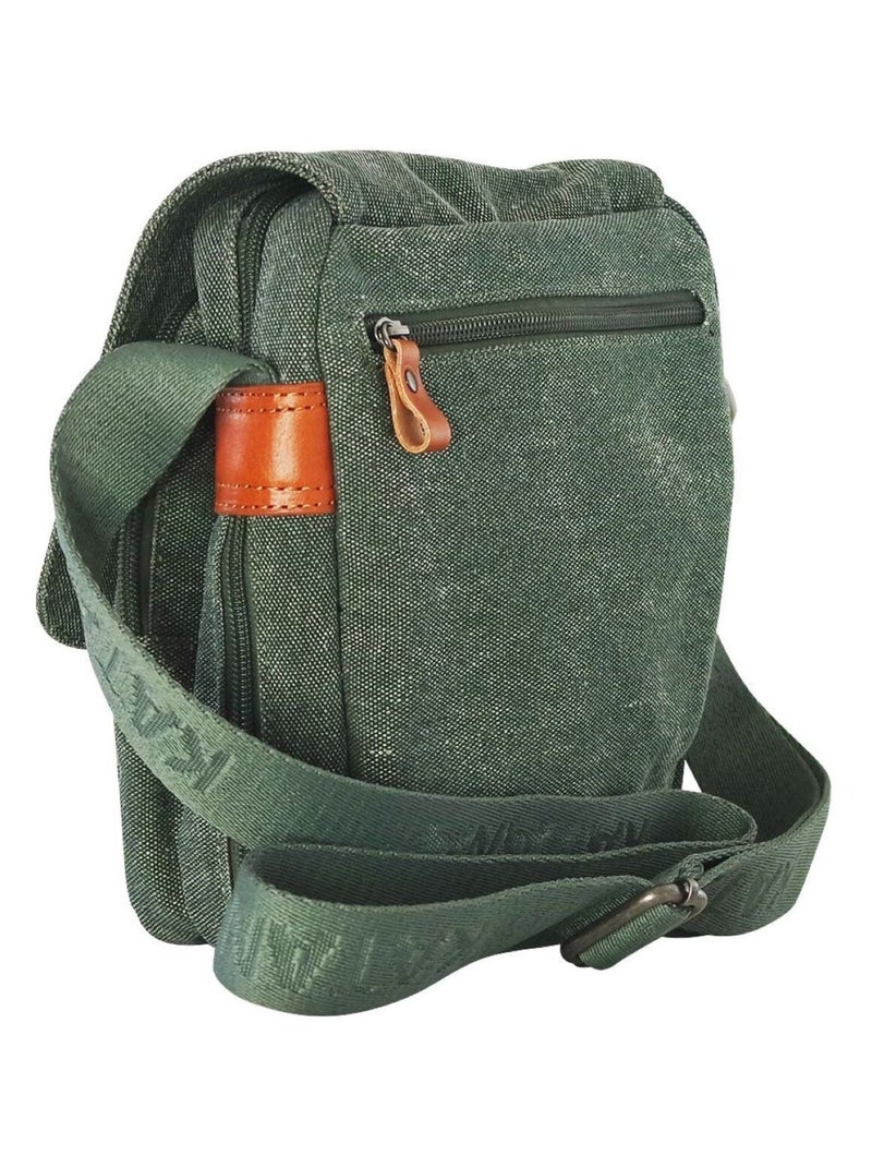 Sacoche bandoulière CLISTE KATANA Kaki - Kiabi