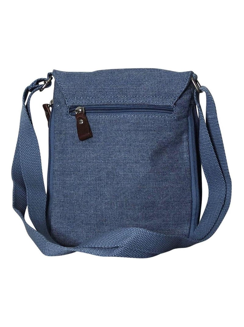 Sacoche bandoulière DAEGAN KATANA Bleu méditerranée - Kiabi