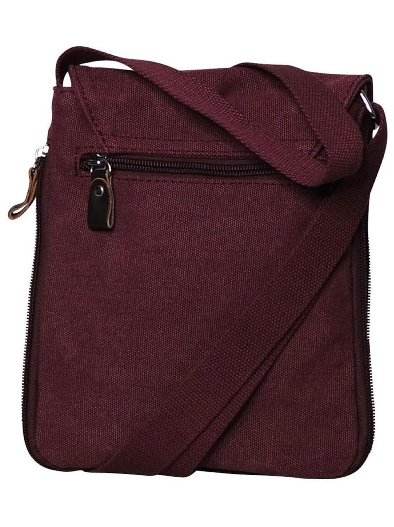 Sacoche bandoulière DAEGAN KATANA Bordeaux - Kiabi