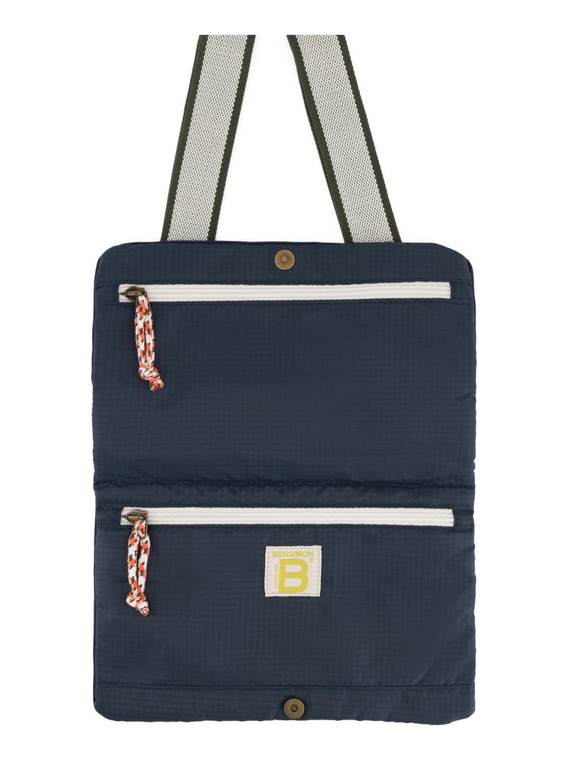 Sacoche Bensimon Folded Bag Bleu - Kiabi