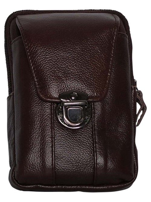 Sacoche ceinture cuir - Kiabi