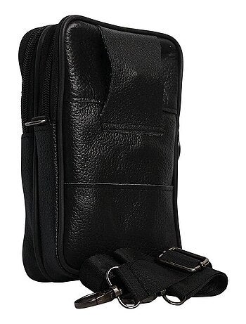 Sacoche ceinture cuir WESTERN