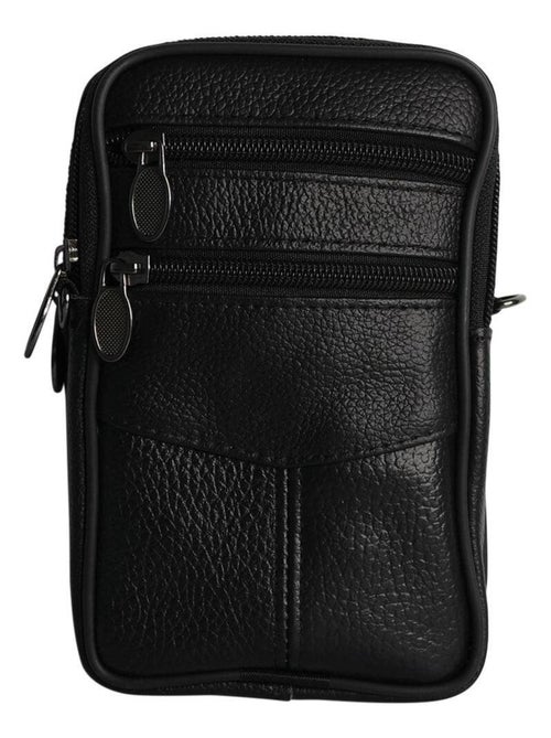 Sacoche ceinture cuir WESTERN - Kiabi