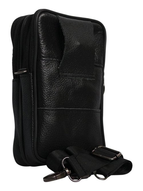 Sacoche ceinture cuir WESTERN - Kiabi