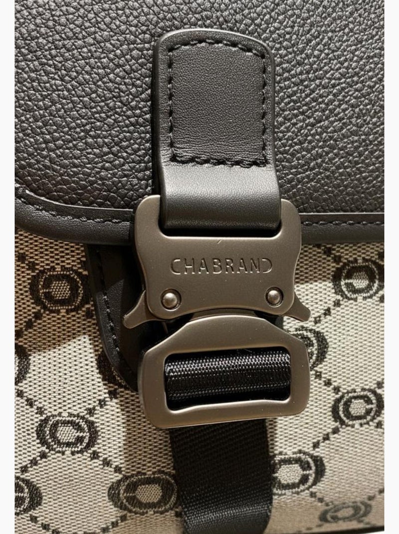 Sacoche Chabrand Icon Toile Gris - Kiabi