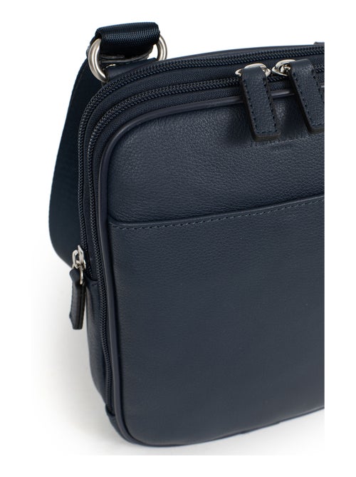 Sacoche  Cuir CONFORT - Kiabi