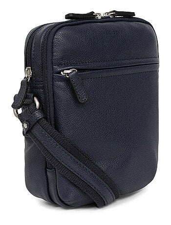 Sacoche cuir confort hexagona
