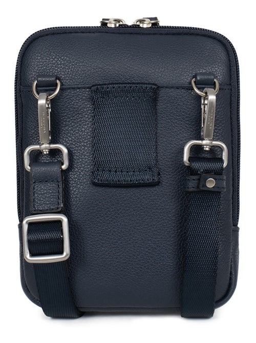 Sacoche  cuir confort hexagona - Kiabi