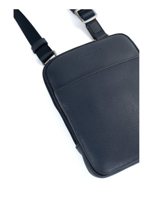 Sacoche  cuir confort hexagona - Kiabi