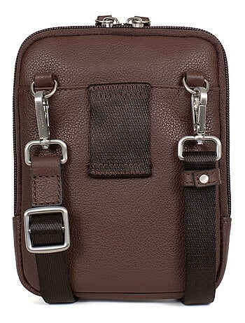 Sacoche cuir confort hexagona