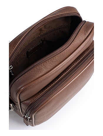 Sacoche cuir confort hexagona