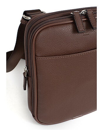 Sacoche cuir confort hexagona