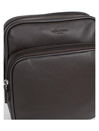Sacoche cuir confort hexagona