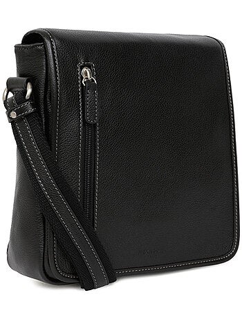 Sacoche cuir confort hexagona
