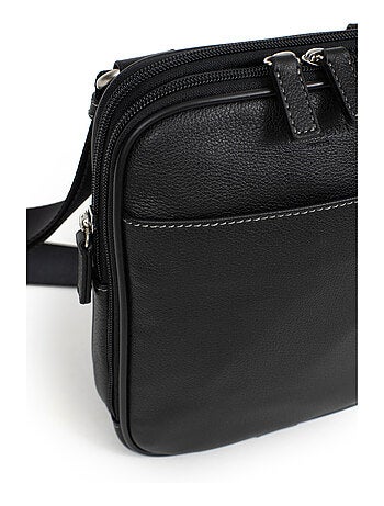 Sacoche cuir confort hexagona