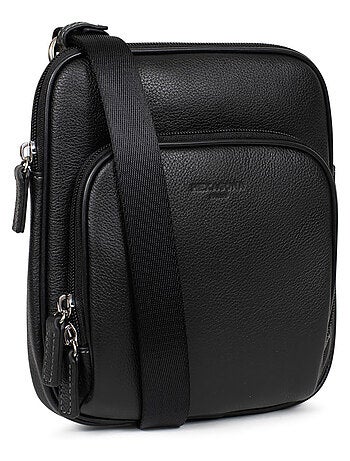 Sacoche cuir confort hexagona