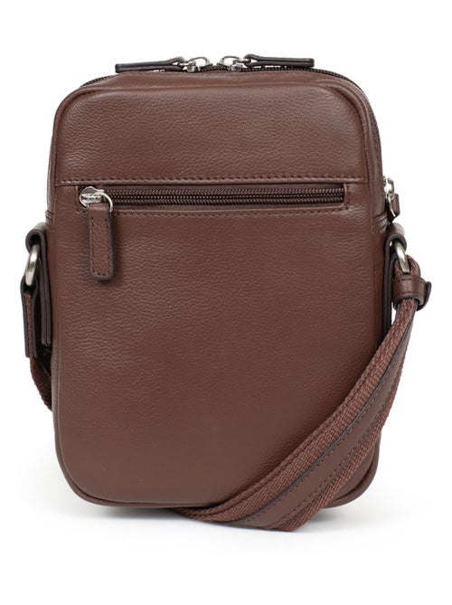 Sacoche  Cuir CONFORT - Kiabi