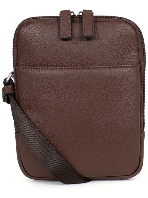 Sacoche  Cuir CONFORT - Kiabi