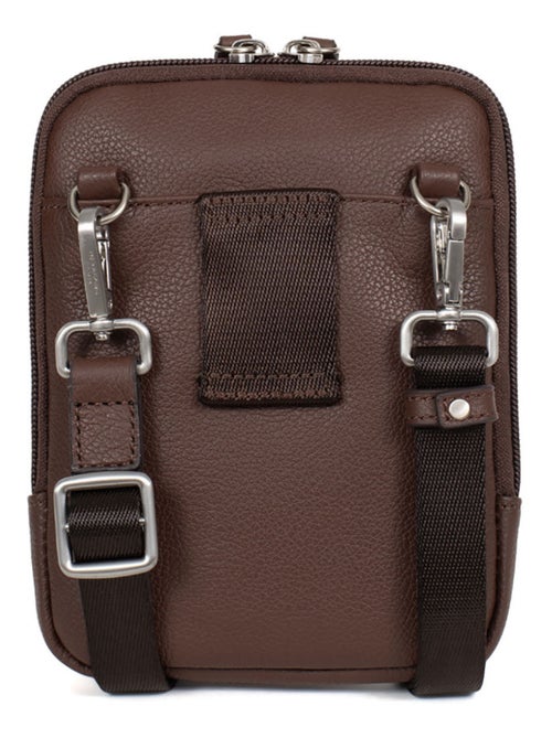 Sacoche  Cuir CONFORT - Kiabi