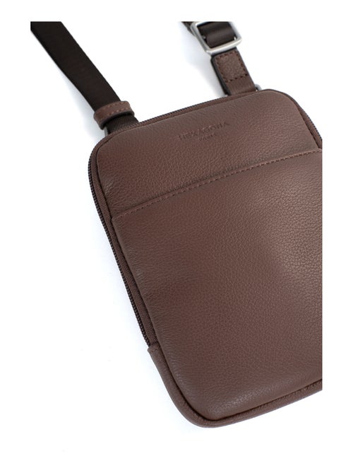 Sacoche  Cuir CONFORT - Kiabi