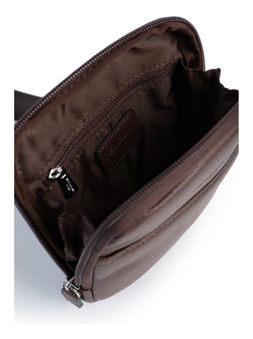 Sacoche  Cuir CONFORT - Kiabi