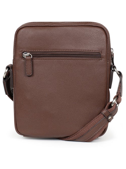 Sacoche  Cuir CONFORT - Kiabi