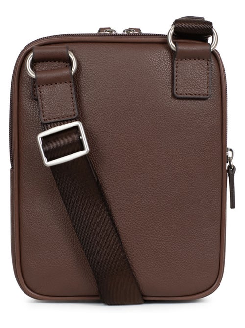 Sacoche  Cuir CONFORT - Kiabi