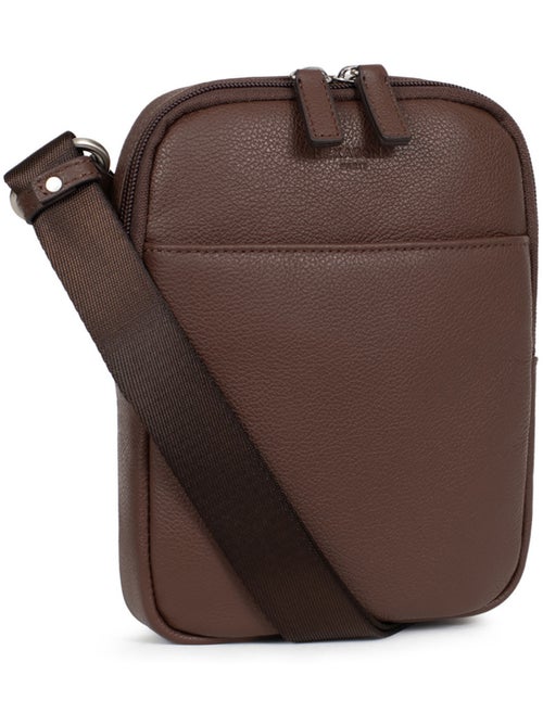 Sacoche  Cuir CONFORT - Kiabi