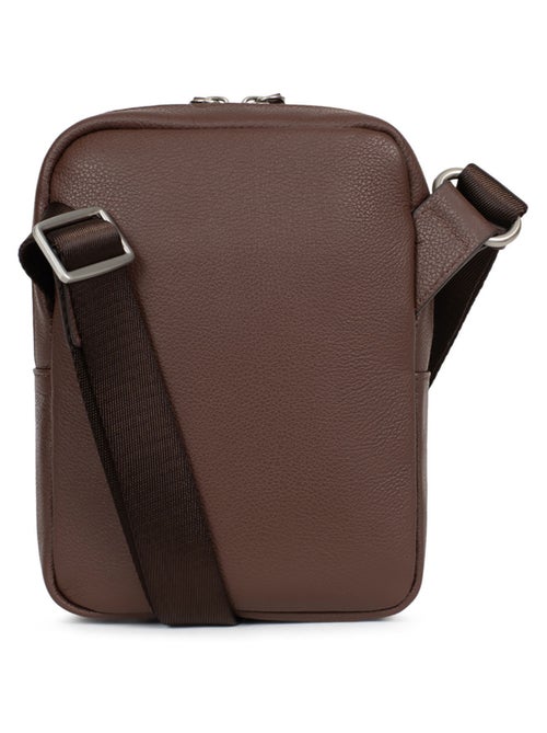 Sacoche  Cuir CONFORT - Kiabi