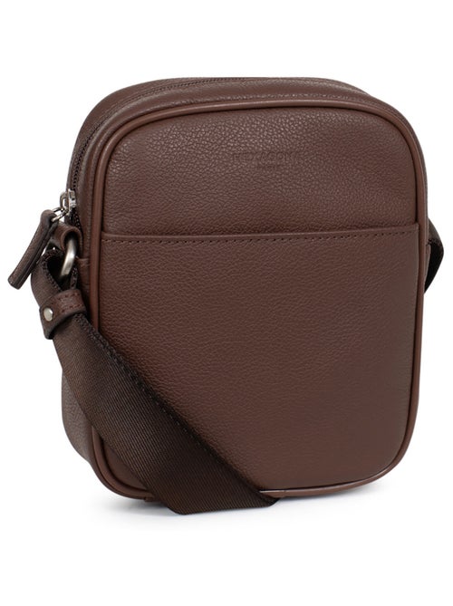 Sacoche  Cuir CONFORT - Kiabi