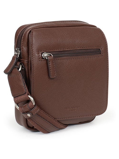 Sacoche  Cuir CONFORT - Kiabi