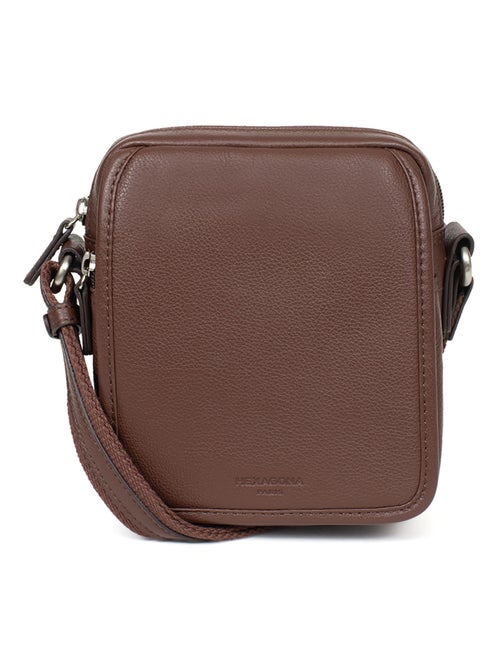 Sacoche  Cuir CONFORT - Kiabi