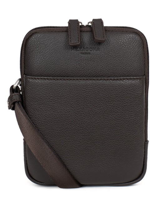 Sacoche  Cuir CONFORT - Kiabi