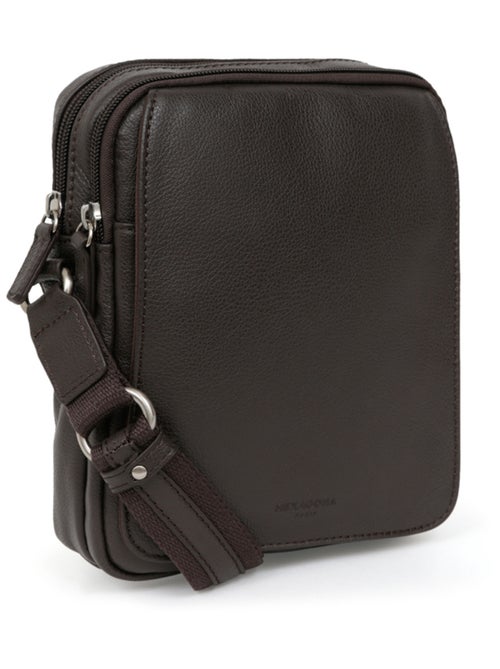 Sacoche  Cuir CONFORT - Kiabi