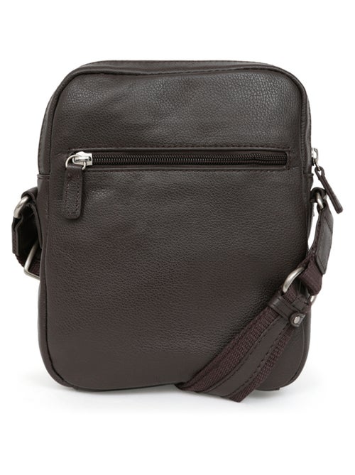 Sacoche  Cuir CONFORT - Kiabi