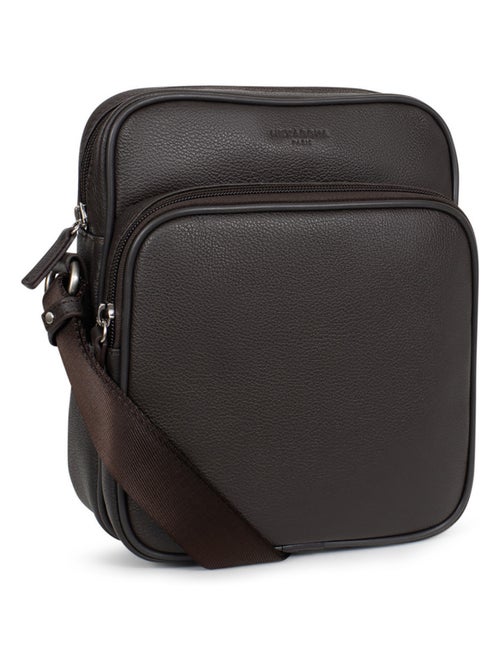 Sacoche  Cuir CONFORT - Kiabi