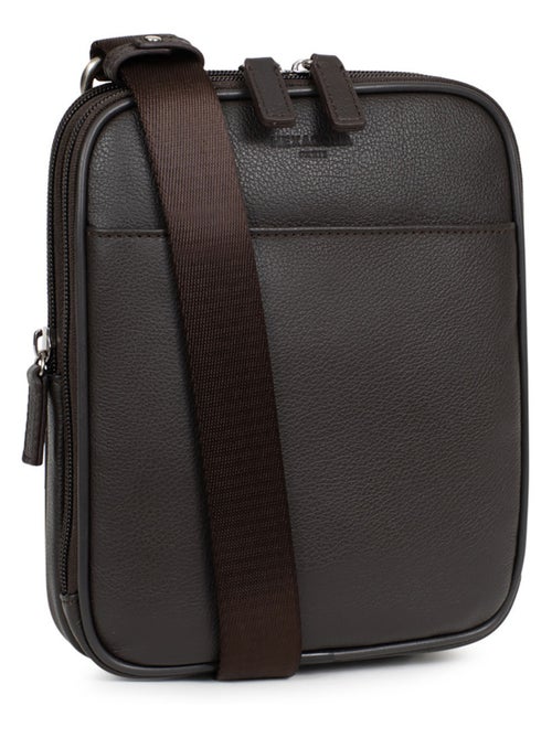 Sacoche  Cuir CONFORT - Kiabi