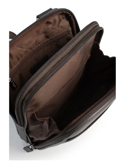 Sacoche  Cuir CONFORT - Kiabi