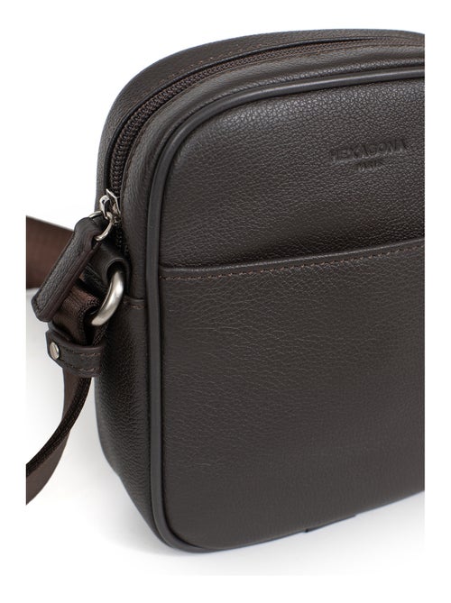 Sacoche  Cuir CONFORT - Kiabi