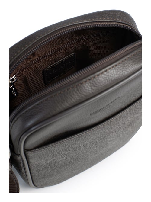 Sacoche  Cuir CONFORT - Kiabi
