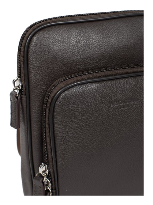 Sacoche  Cuir CONFORT - Kiabi