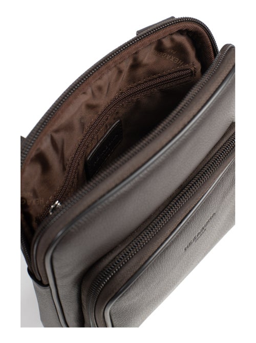 Sacoche  Cuir CONFORT - Kiabi