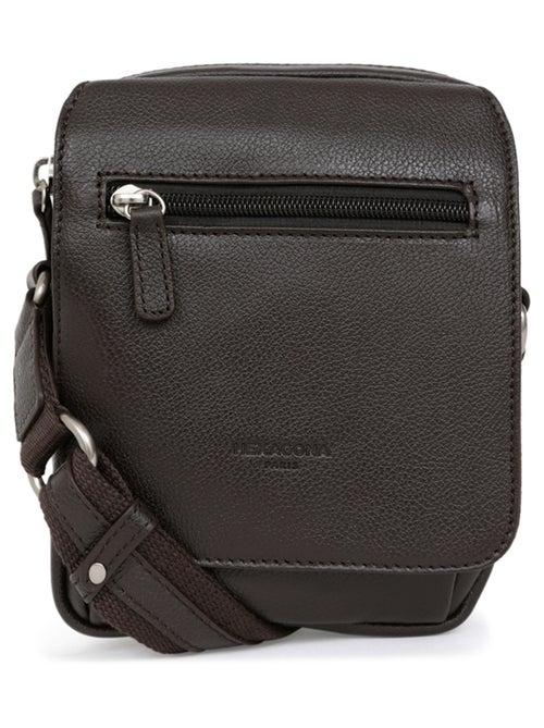Sacoche  Cuir CONFORT - Kiabi