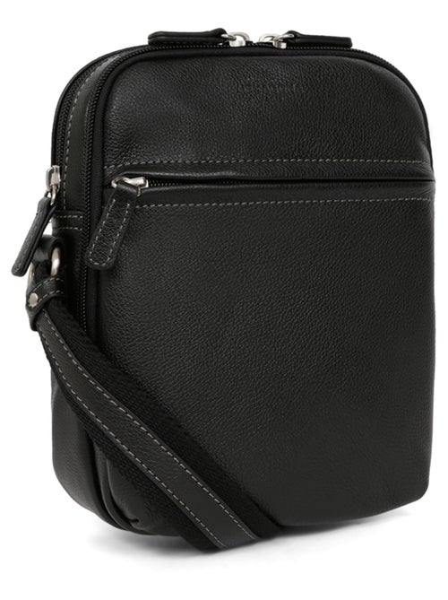 Sacoche  Cuir CONFORT - Kiabi